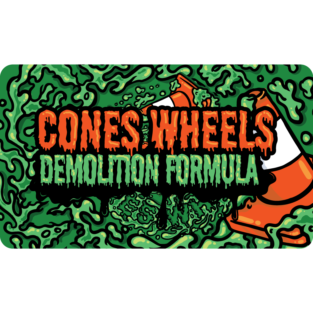 Cones Wheels | The Toxic Cones 52mm Professional Skateboard Wheels
