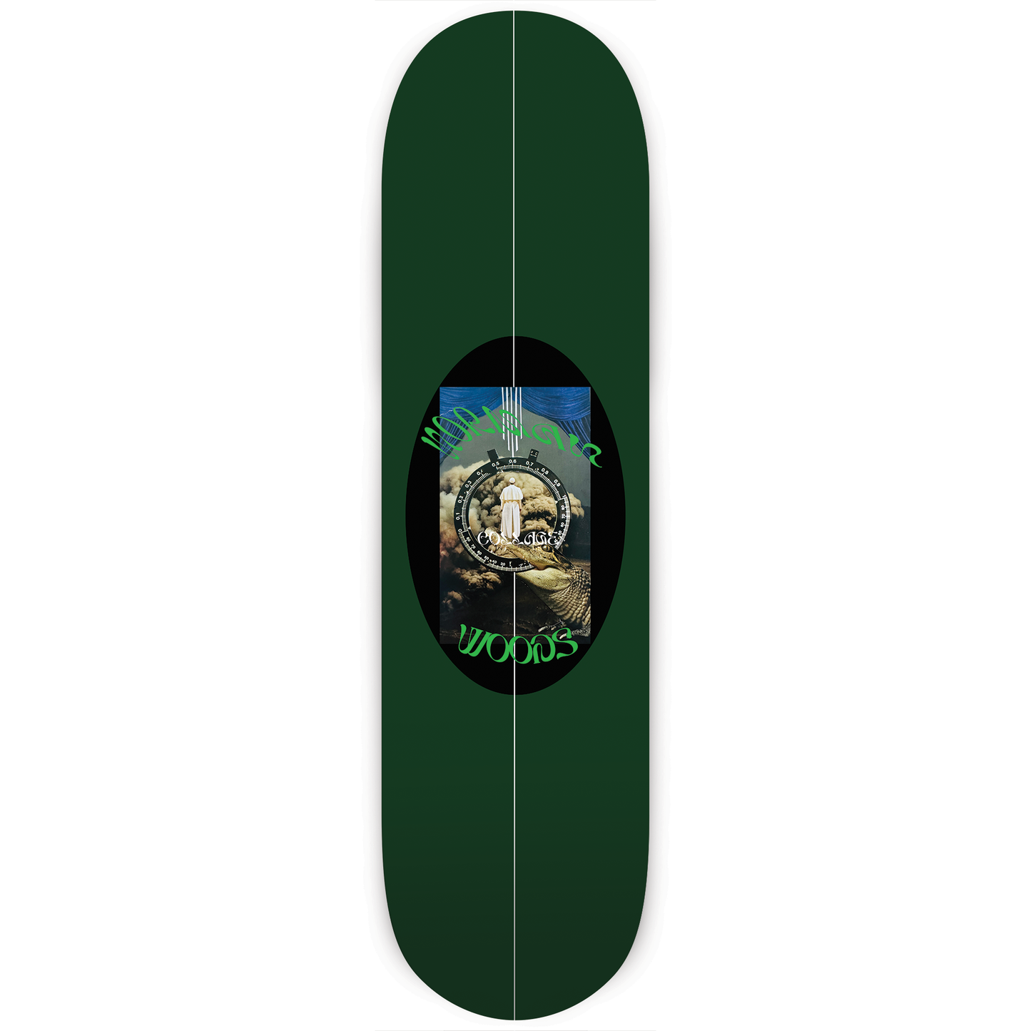 Collage - Norman Woods - Premium Music-Inspired Skateboard Deck