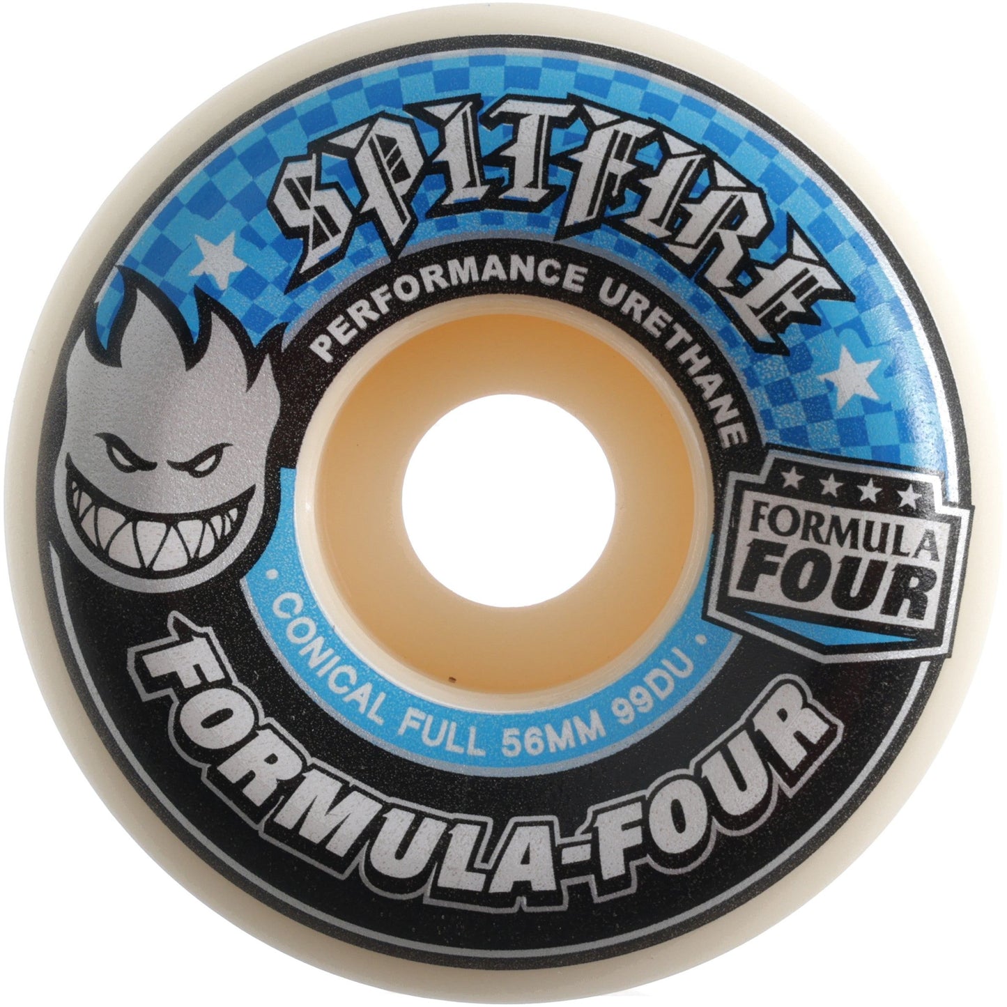 Spitfire Formula Four Conical Full Skateboard Wheels | 56mm 97a