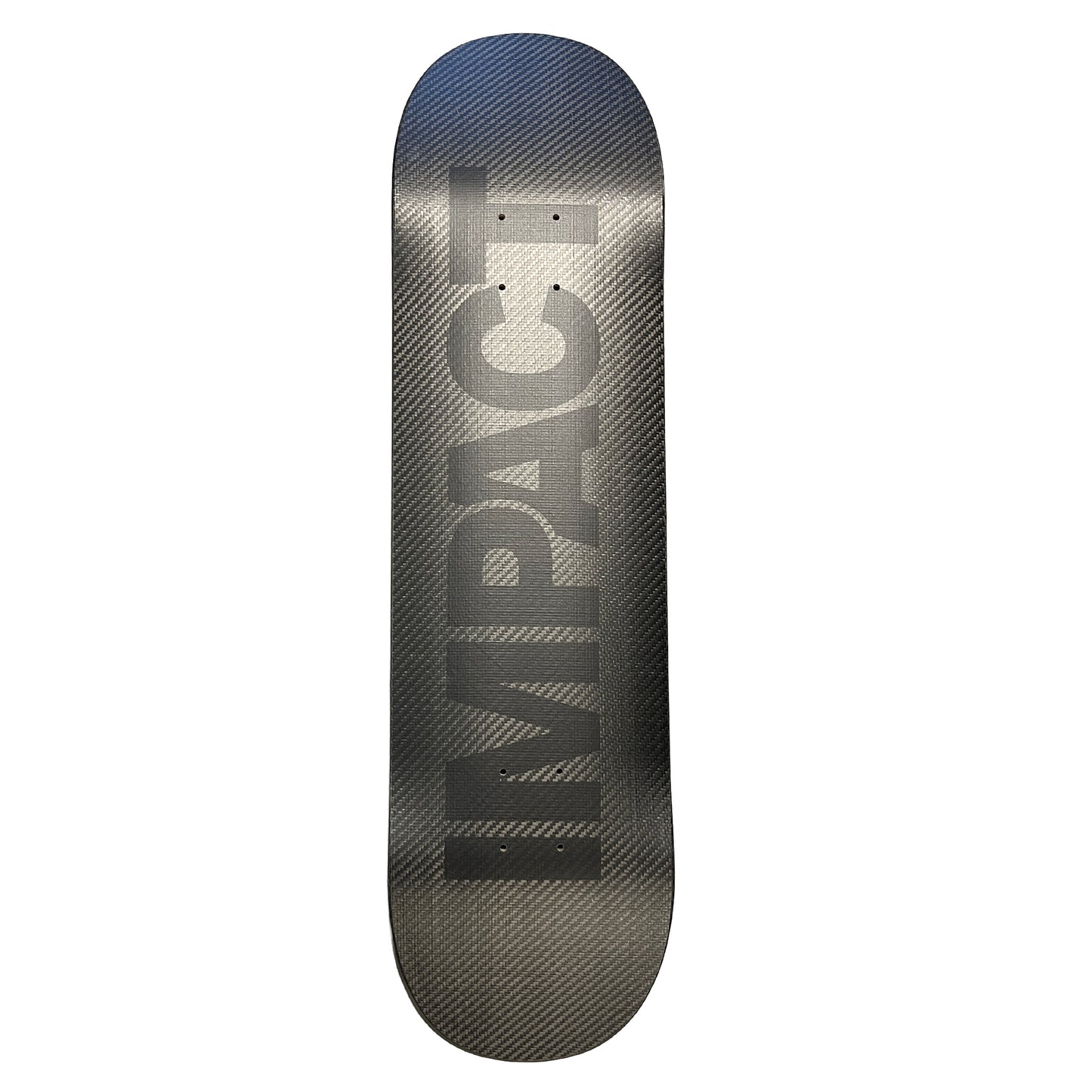 IMPACT XPU ALL BLACK SKATEBOARD DECK - Size 8.5 (Standard)