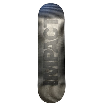 IMPACT XPU ALL BLACK SKATEBOARD DECK - Size 8.5 (Standard)